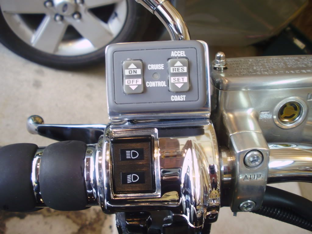 Audiovox cruise control honda vtx 1800